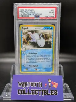 2006 Pokemon EX - Dragon Frontiers Holo Togetic #11 PSA 9 - Image 1