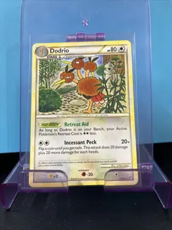 Pokemon - Dodrio - 11/90 - Rare - HS Undaunted - LP - Image 1