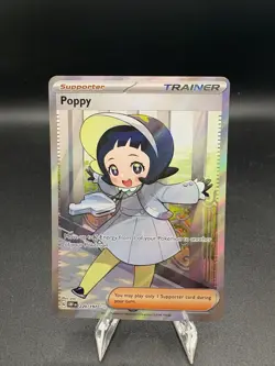 Poppy 220/197 - Pokemon TCG - Obsidian Flames - Full Art - Ultra Rare Holo NM/M - Image 1