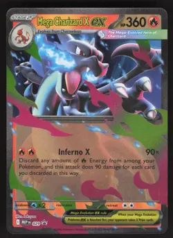 Mega Charizard X ex 029 Pokemon TCG ME: Mega Evolution Promo NM - Image 1