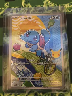 Pokemon 2026 First Partner Illustration Collection Series 1 Promo Squirtle - Image 1