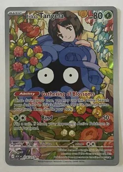 Erika’s Tangela 218/217 - Pokemon TCG - Ascended Heroes Illustration Rare Holo - Image 1