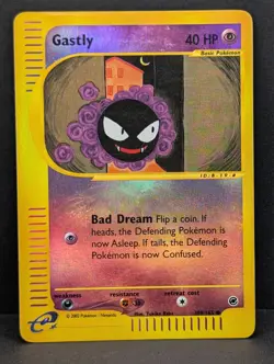 Gastly 109/165 Expedition Base Set Reverse Holo Rare Pokemon TCG Nintendo MP+ - Image 1