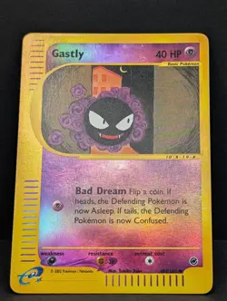 Gastly 109/165 Expedition Base Set Reverse Holo Rare Pokemon TCG Nintendo MP+ - Image 3