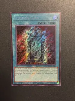 Yu-Gi-Oh! TCG Illusion Gate MZMU-EN023 1st Edition Secret Rare - Image 1