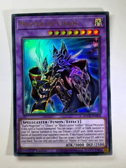 Master of Chaos BACH-EN036 Ultra Rare 1st Edition YuGiOh Card NM - Image 1