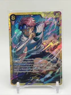 ONE PIECE Card TCG Koby OP11-119 SEC Fist of Divine Speed - English - MP - Image 1