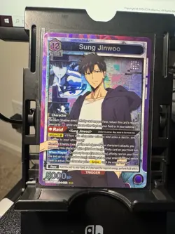 SUNG JINWOO SR UE17BT/SLG-1-022 UNION ARENA SOLO LEVELING NM - Image 1