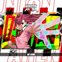 Union ARENA TCG Playmat 24x14"(60*35cm) | DANDADAN - Momo Ayase - Stitched Edges - Image 3