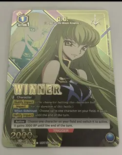 Union Arena TCG C.C. Alternate Art Winner Foil Card UEPR/CGH-2-004 English - Image 1