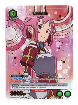 Lisbeth (083) (R*) Rare Alt Union Arena Sword Art Online UE07BT/SAO-1-083 NM - Image 1