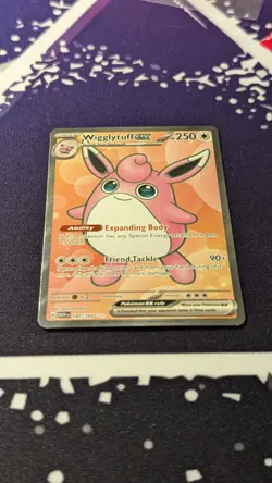 Wigglytuff ex 187/165 Sv: Scarlet & Violet 151 Holo Ultra Rare NM Pokemon Card - Image 2