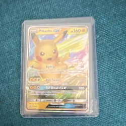 Pokemon Pikachu GX SM233 Promo Holo 160HP English TCG Card - Image 1