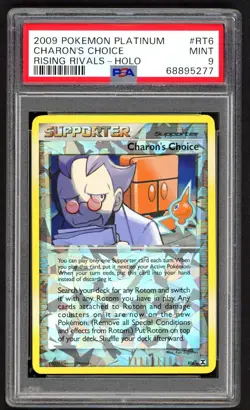 Pokemon Cards - PSA 9 Charon's Choice RT6 - Rising Rivals Holo - MINT - PSA9 - Image 1