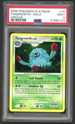 Pokemon Cards - PSA 9 Tangrowth 10/99 - Arceus Platinum Holo - MINT - PSA9 - Image 1
