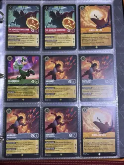 Lorcana Mixed Lot Namaari Clarabelle Headless Horseman Circle Of Life 27 Cards￼ - Image 1
