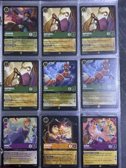Lorcana Mixed Lot Namaari Clarabelle Headless Horseman Circle Of Life 27 Cards￼ - Image 3