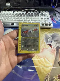 Skarmory - 27/165 - Pokemon Expedition Holo Rare Card NM - Image 1