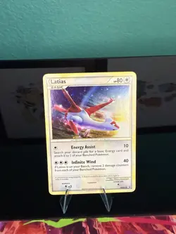 Latias HGSS10 Holo Black Star Promo 2010 Pokemon TCG Card - Image 1