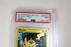 PSA Mint 9 Pikachu #HGSS03 Promo Holo Pokemon Card 2010 .•*.•* Double Swirl - Image 3