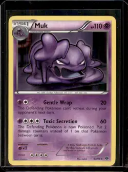 Muk 53/99 Black & White Next Destinies Non Holo - Pokemon card - Heavy Play - Image 1