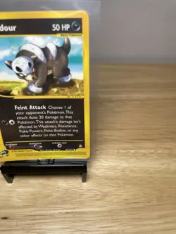 Pokemon Houndour 87/147 Aquapolis 50 HP E Reader Series 2002 Pokemon Card TCG - Image 4