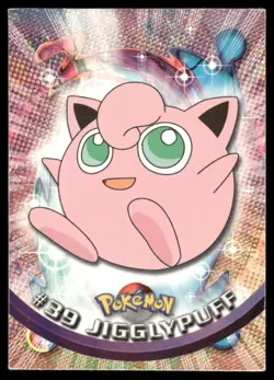 Pokemon Cards Jigglypuff #39 Topps Trading Cards Series 1 LP *1 - Image 1