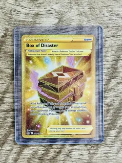 Box of Disaster Secret 214/196 Swsh11: Lost Origin Holo Card Mint Condition - Image 1