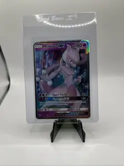 Mewtwo GX 31/68 Hidden Fates Set ULTRA RARE Full Art Pokemon Card MINT/NM - Image 1