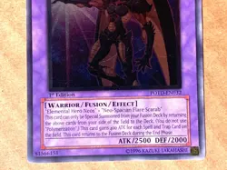 yugioh Elemental Hero Flare Neos POTD-EN032 Ultimate Rare 1st Edition Near Mint - Image 4