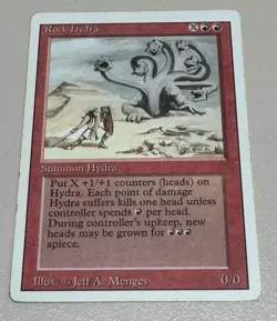 Rock Hydra - MTG - REVISED (3rd) - ENGLISCH - ©1994 NM/EX rare - Image 1