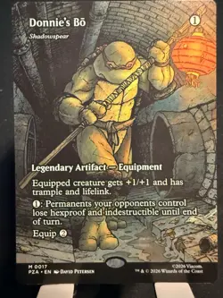 Donnie's Bo - Shadowspear (Borderless) Teenage Mutant Ninja Turtles Regular - Image 1