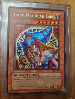 Dark Magician Girl Magician's Force MFC-000 Unlimited Secret Rare Yu-Gi-Oh! VLP - Image 1
