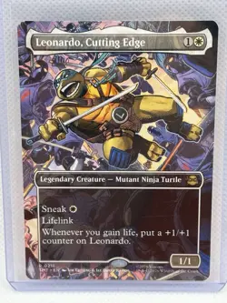 Leonardo, Cutting Edge (Borderless) Teenage Mutant Ninja Turtles Regular 0211 - Image 1