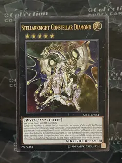 Yu-Gi-Oh! Stellarknight Constellar Diamond SECE-EN051 Ultra Rare Near Mint - Image 1