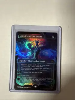 MTG Ugin, Eye of the Storms (Showcase) Tarkir: Dragonstorm Foil - Image 1