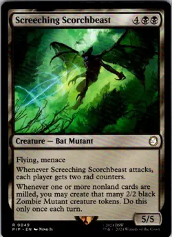 Magic | PIP | Screeching Scorchbeast | 49 | NM - Image 1