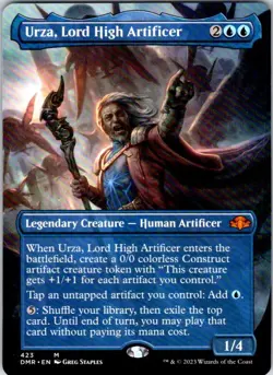 Magic | DMR | Urza, Lord High Artificer (Borderless) | 423 | NM - Image 1