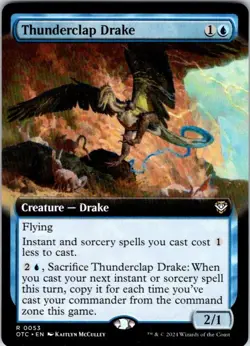 Magic | OTC | Thunderclap Drake (Extended Art) | 53 | NM - Image 1