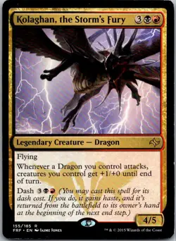Kolaghan, the Storm's Fury R Fate Reforged 155 LP MTG - Image 1