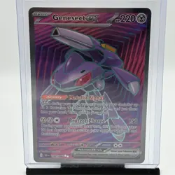 Genesect ex 161/086 Ultra Rare Black Bolt Pokemon NM - Image 1