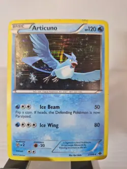 Pokemon TCG Articuno Next Destinies 27/99 Rare Holo LP - Image 1