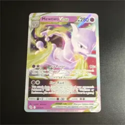 Pokemon TCG Mewtwo VSTAR Pokemon GO 031/078 Ultra Rare Full Art Holo 280 HP - Image 1