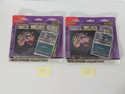 Pokemon Ascended Heroes Gastly Tech Sticker Collection 2x 3 Pack Blisters- Lot 1 - Image 1
