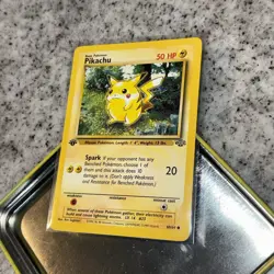 1st Edition Pikachu 60/64 MINT ✅ | Vintage WOTC Grail Card | Pokemon TCG NM - Image 2