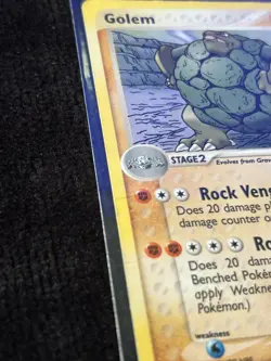 Pokemon TCG Golem EX Dragon 5/97 Holo Rare HP - Image 3