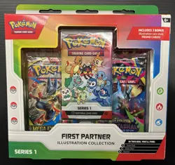 Pokemon TCG First Partner Illustration Collection Series 1 Sealed IN-HAND - Image 1