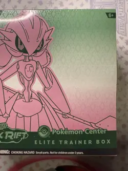 Pokemon Center Paradox Rift Elite Trainer Box Paradox Rift PC ETB Iron Valiant - Image 3