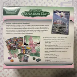 Pokemon Center Paradox Rift Elite Trainer Box Paradox Rift PC ETB Iron Valiant - Image 4