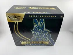 Opened Pokemon TCG Mega Evolutions Lucario ETB - WITH Sealed Riolu Promo - Image 4